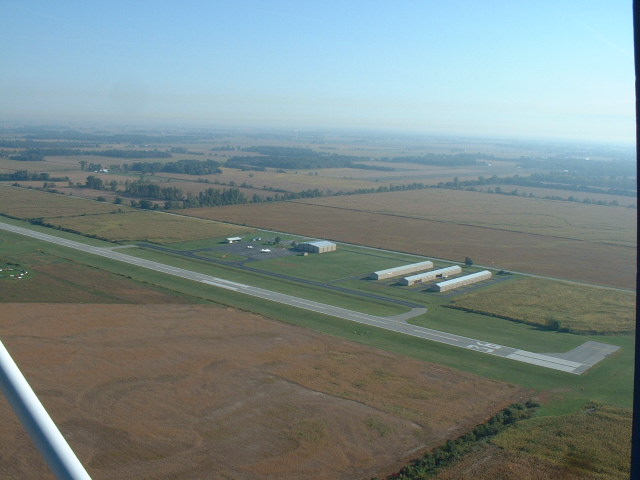 Starke County Airport Aerial Photography